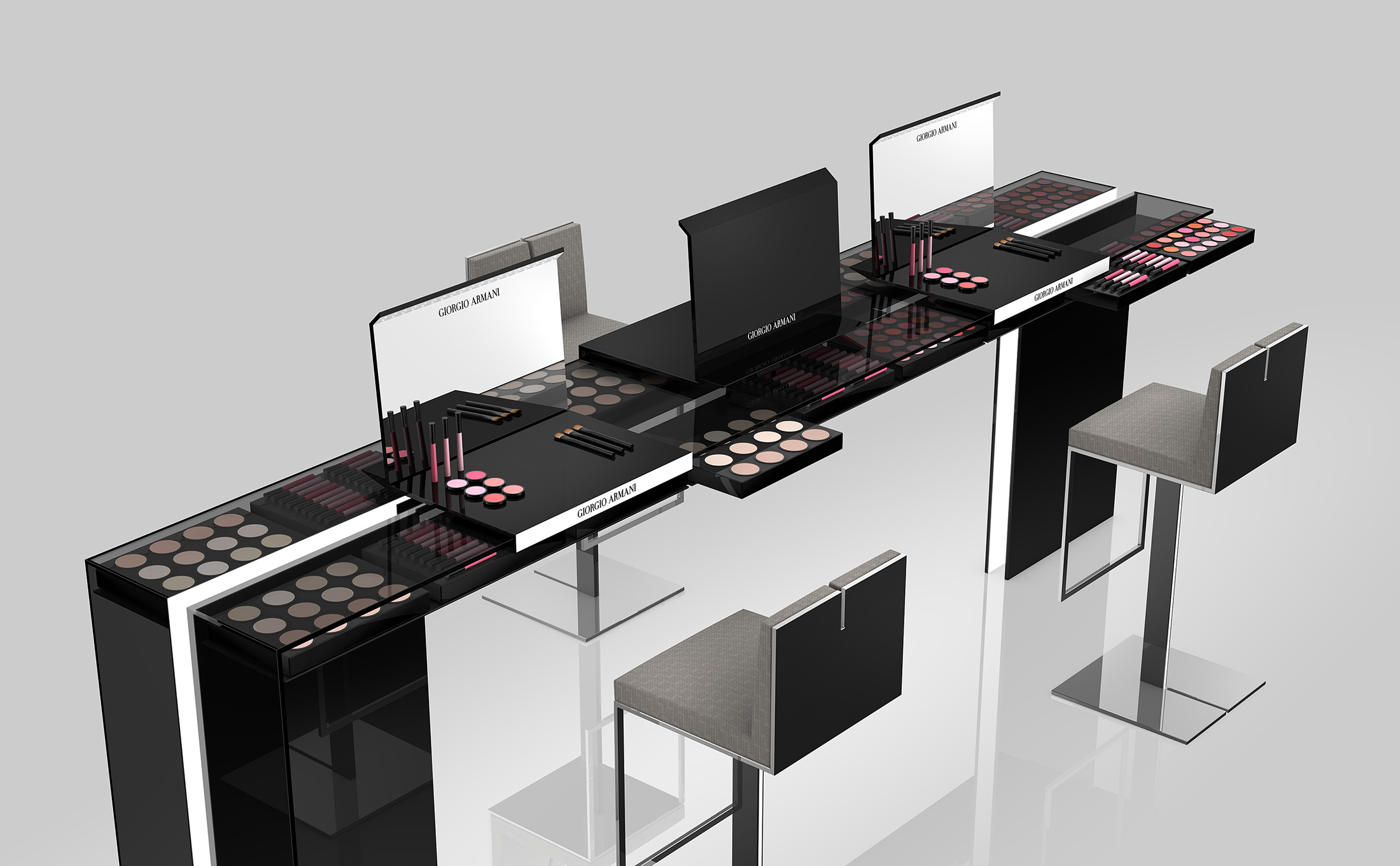 Labvert Giorgio Armani GA New Look Service Room Workstation