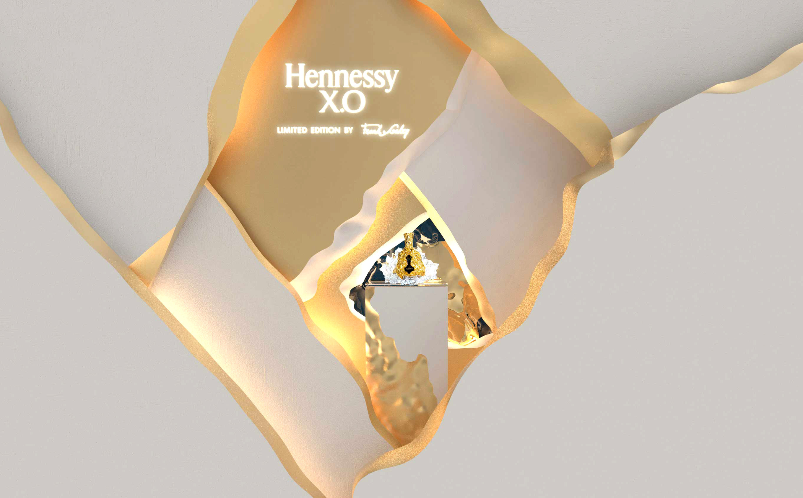 Hennessy XO Cognac Frank Gehry Limited Edition